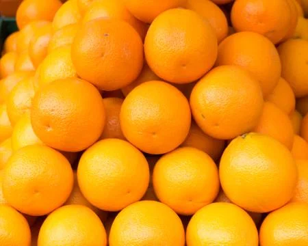 Juicy oranges Stock Photos