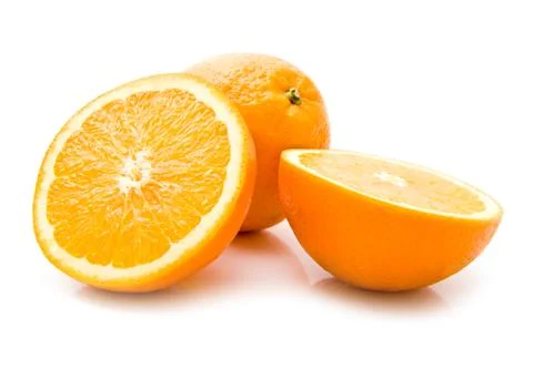 Juicy oranges Stock Photos