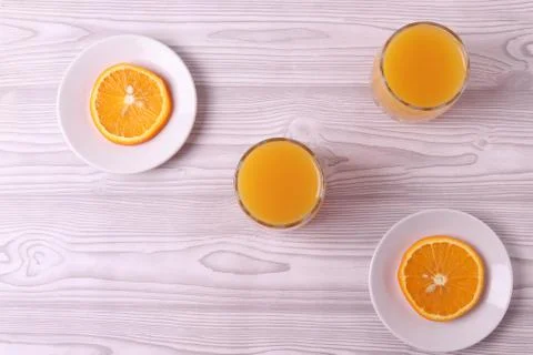Juicy oranges Stock Photos