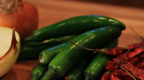 Juicy Peppers Stock Footage 37419840