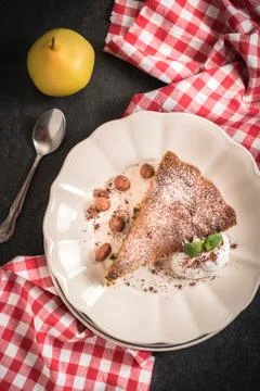 Juicy pie Stock Photos