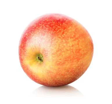 Juicy red apple Stock Photos