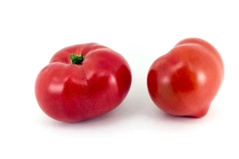 Juicy red tomato Foto stock