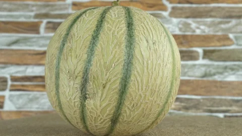 Juicy ripe melon Video stock 249264293