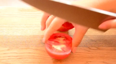 Juicy, ripe tomatoes. Stock Footage 42033111
