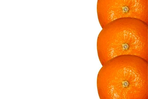Juicy tangerines Stock Photos
