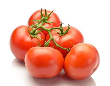 Juicy tomatoes Stock Photos