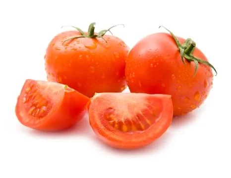 Juicy tomatoes Stock Photos