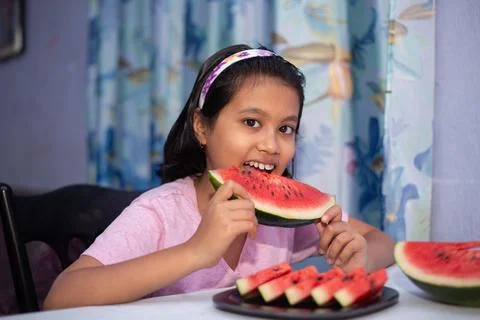 Juicy watermelon Stock Photos