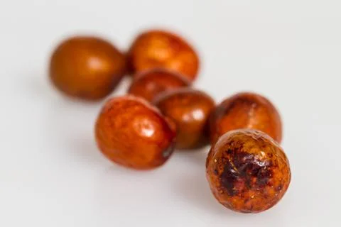 Jujubes isolated on white Stock Photos