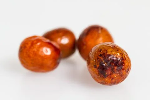 Jujubes isolated on white Foto stock