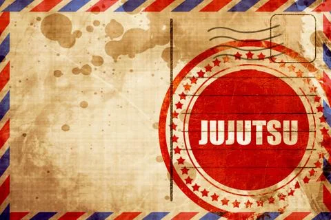 Jujutsu sign background Stock Illustration
