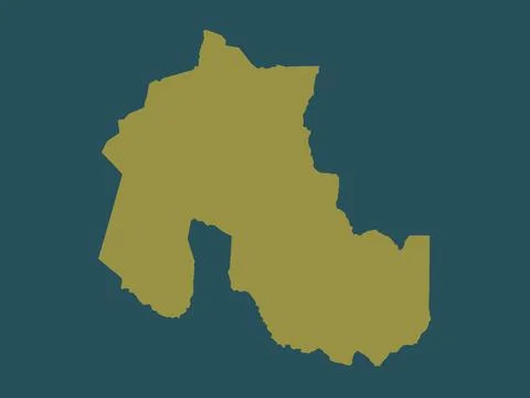 Jujuy, Argentina. Solid color shape Stock Illustration
