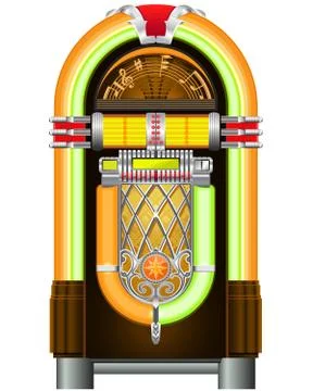 Jukebox 스톡 일러스트