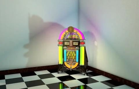 Jukebox Illustrazione stock
