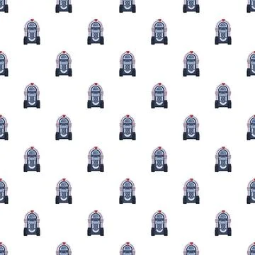 Jukebox seamless pattern for retro music background Stock Illustration