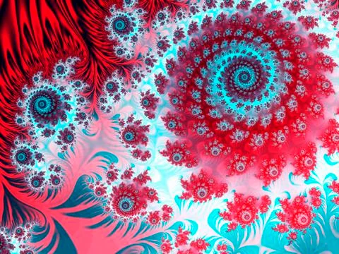 Julia fractal Stock Illustration