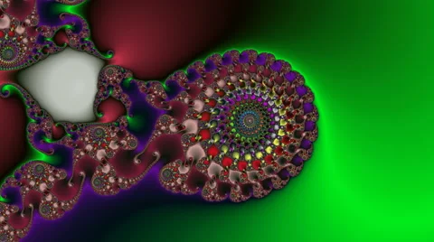 Julia fractal pattern 스톡 동영상 64803864