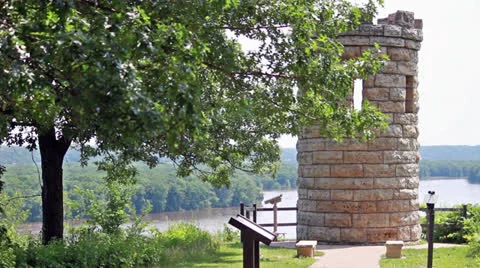 Julien Dubuque's Grave Stock Footage 25235748
