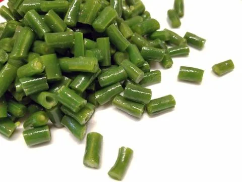 Julienne Cut String Beans Stock Photos