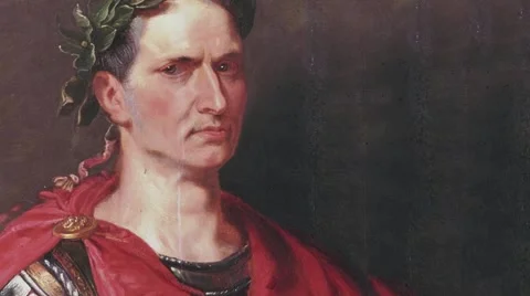 Julius Caesar Animated Stock Footage 62344084