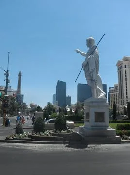 Julius Caesar Statue Stock Photos