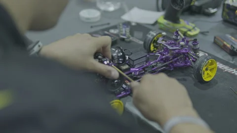 July 18, 2026, IMPACT Speed Fest, Bangkok: Tuning chassis of an RC drift mode Vidéo 340536686