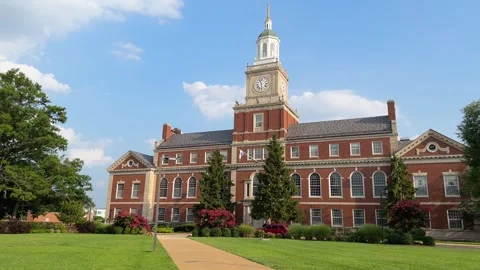 July 20, 2023 Washington, DC - Founders Library at Howard University Stock Footage 337264493
