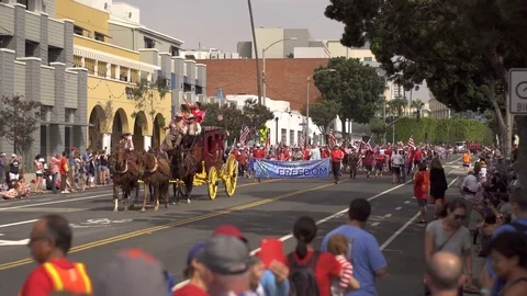 July 4 Parade Video stock 78248407