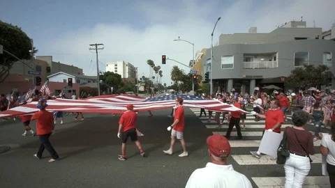 July 4 Parade 스톡 동영상 78248574