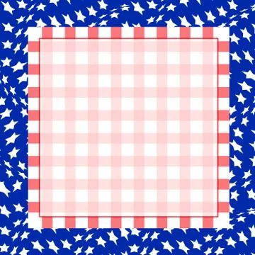 July 4th Background Stock Illustration