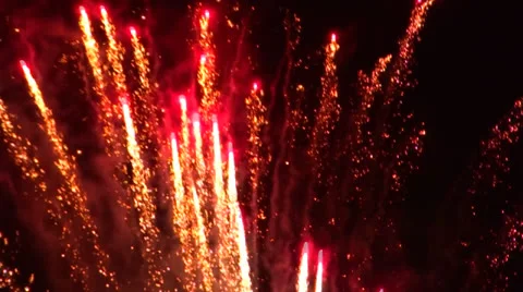 July 4th Fireworks #5 Stock Footage 25302967