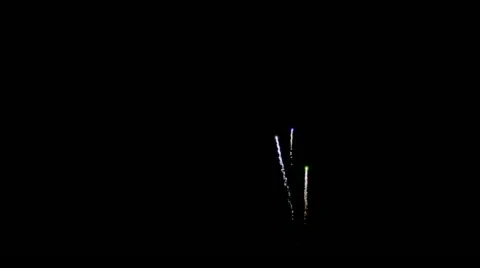 July 4th Fireworks Video stock 12362797