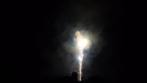 July 4th Fireworks Stock Footage 93596515