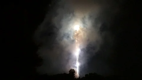 July 4th Fireworks Stock Footage 102548594