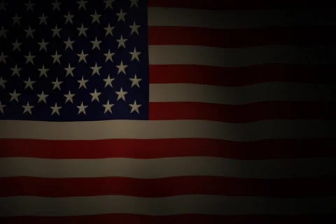 July 4th Flag Stock Footage 335195