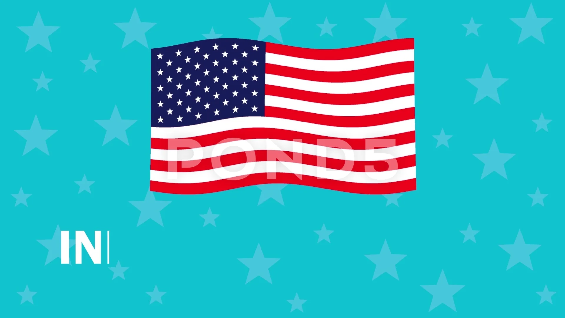 July 4th Independence Day animation. USA... | Stock Video | Pond5