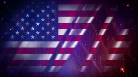 July 4th Independence Day Background Stock Footage 109294031