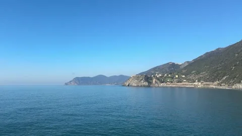 July 8, 2025 - Cinque Terre, Italy - Scenic coastal landscape Stock Footage 338147571