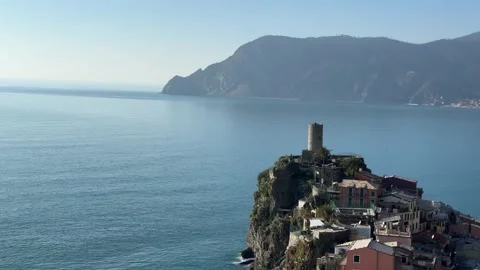 July 8, 2025 - Cinque Terre, Italy - Scenic coastal landscape Stock Footage 338147914