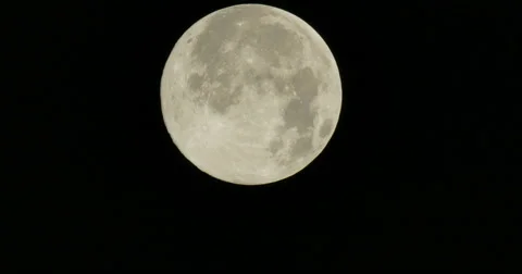 July Blue Moon Video stock 52869372