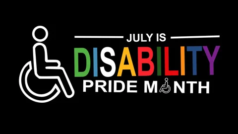 July Disability Pride Month Accessibility Awareness Animation 動画素材 336841166
