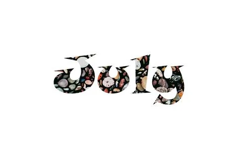 July Stock Illustration