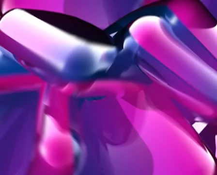 Jumble Purple Shapes Background Loop Stock Footage 8945292