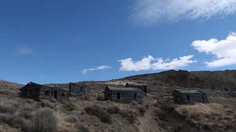 Jumbo Ghost Town Timelapse Stock Footage 96533415
