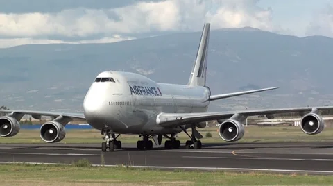 Jumbo Jet 스톡 동영상 34373143