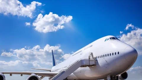 Jumbo jet 스톡 사진