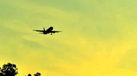 Jumbo jet plane 4K Stock Footage 51115930
