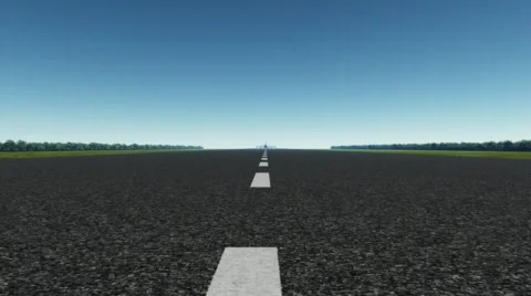 Jumbo Jet Takeoff 動画素材 587558