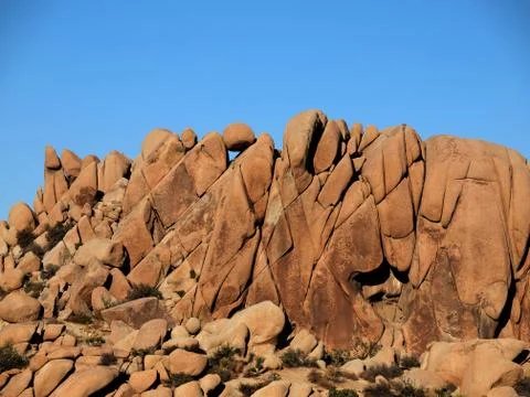 Jumbo rock formation Stock Photos